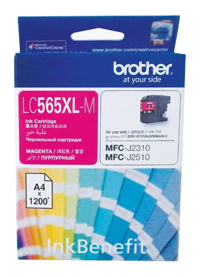 brother LC565XL-M Ink Cartridge Magenta - Image 1
