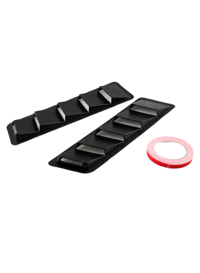 2-Piece Universal Hood Vent Refit Air Intake Panel Set  - Image 1
