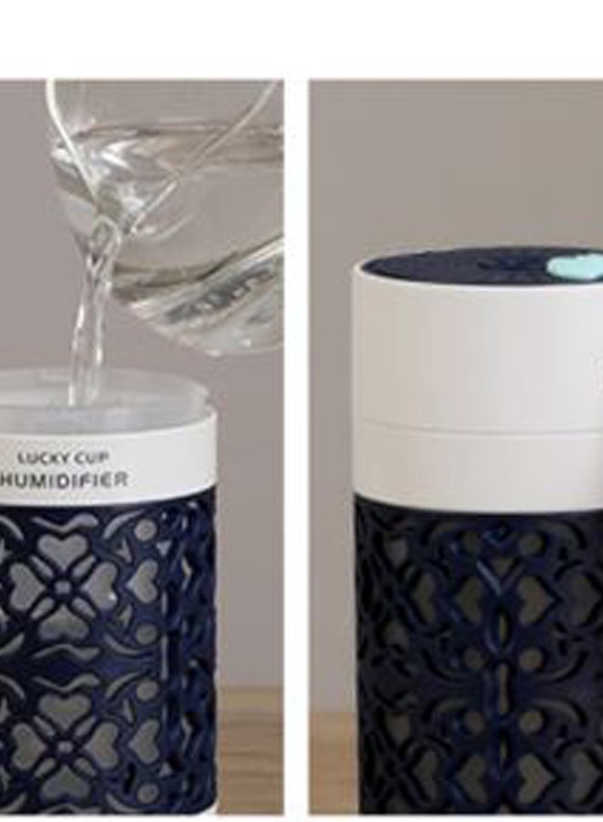 Multi-Purpose Night Light Air Humidifier 0.25L Navy Blue/White  - Image 2