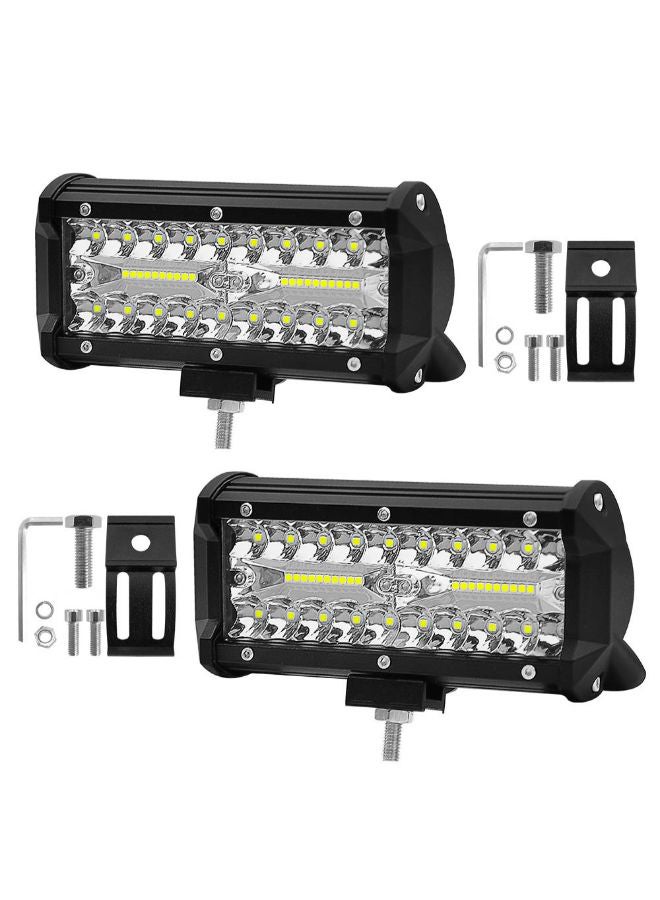 2-Piece Spot Flood Beam Driving Fog Light Set