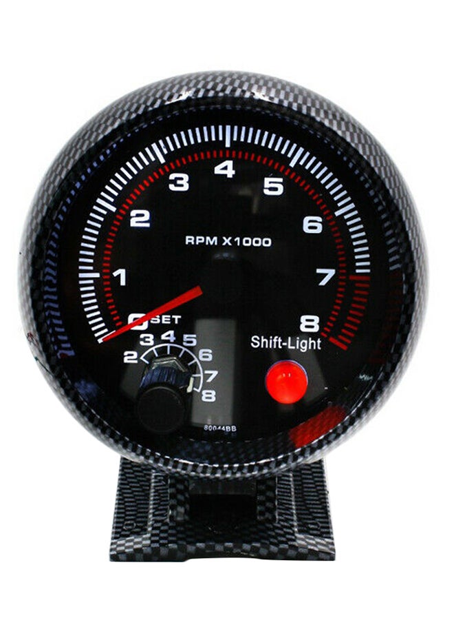 Car Tachometer Tacho Gauge With 7-LED Colours Shift Light - Image 1
