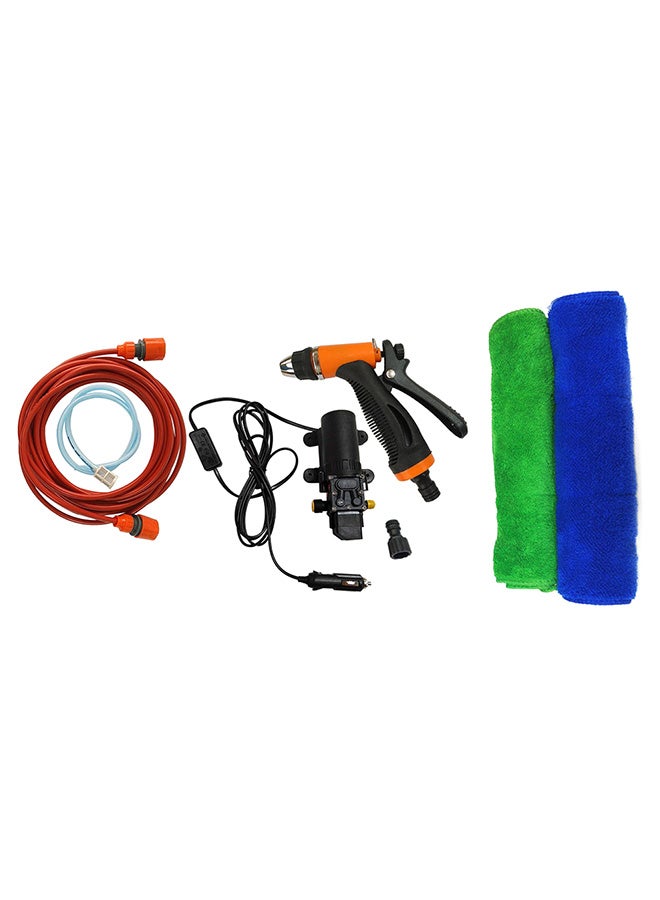 Generic Electric Pressure Washer Pump And Accessory With Towels