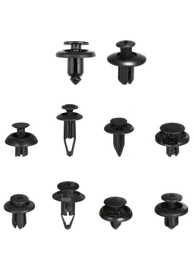 Generic - 100-Piece Fastener Clips Trunk Screw Rivet Set - Image 1