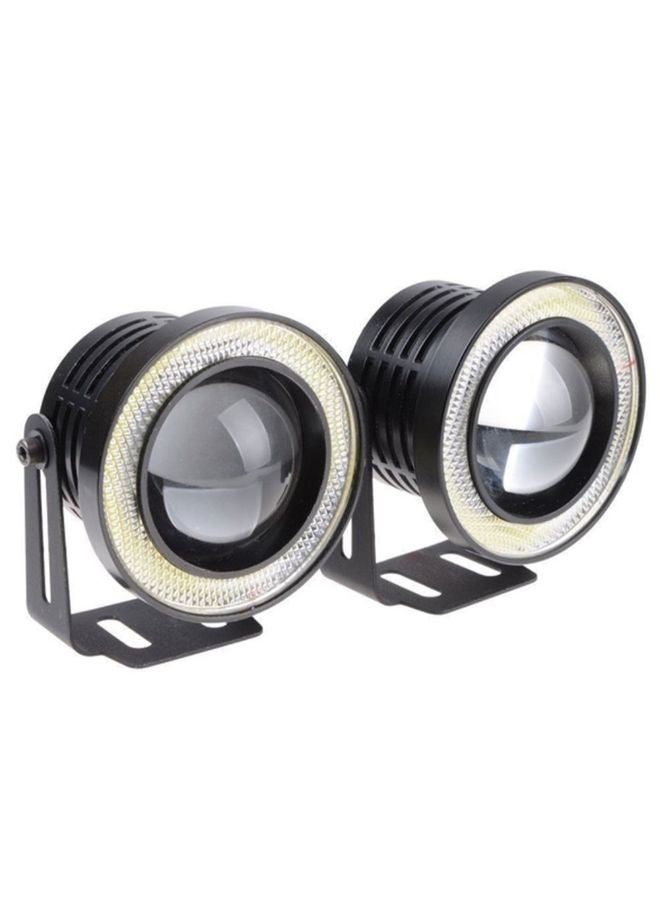 Generic 2-Piece Universal LED Fog Eye Lamp Set 