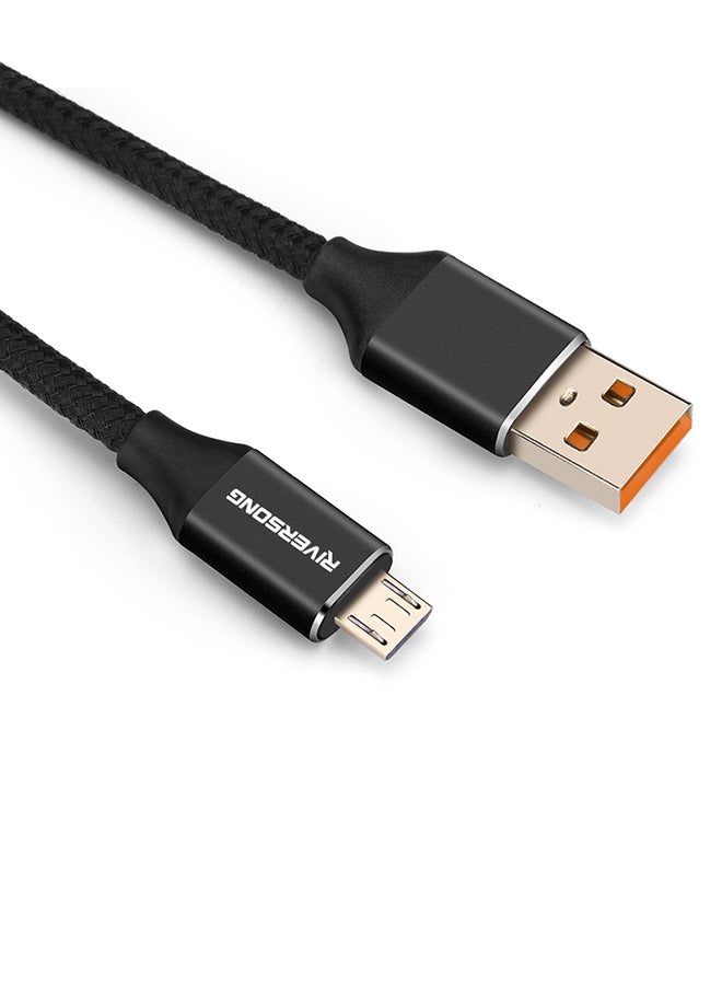 ريفرسونج كابل بيانات سوبر لاين أسود - Image 3