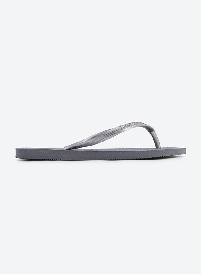 havaianas - Round Toe Slim Flip Flops Grey - Image 1