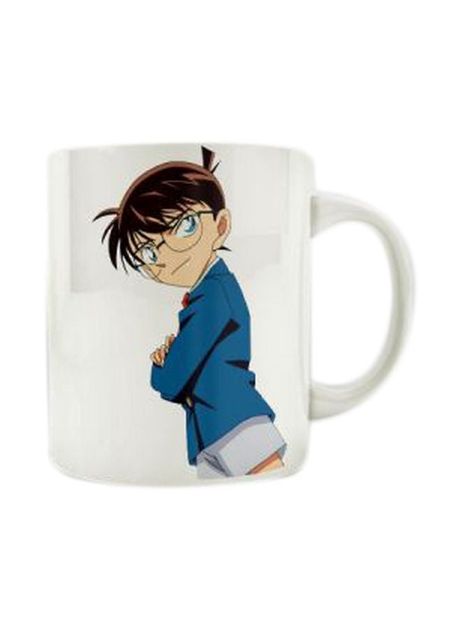 برنتيك مج من السيراميك بطبعة أبيض/وردي/بني