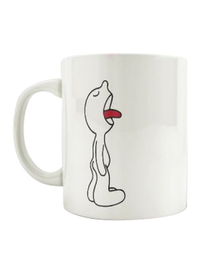 PrinTech Printed Ceramic Mug White/Black 