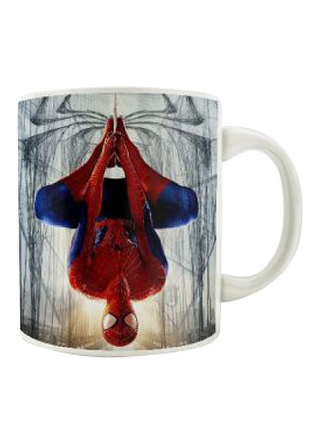 برنتيك مج مطبوع عليه شخصية "Spiderman" متعدد الألوان One Size 