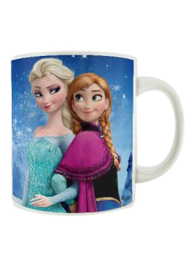 PrinTech Printed Ceramic Mug Blue/White/Pink One Size 