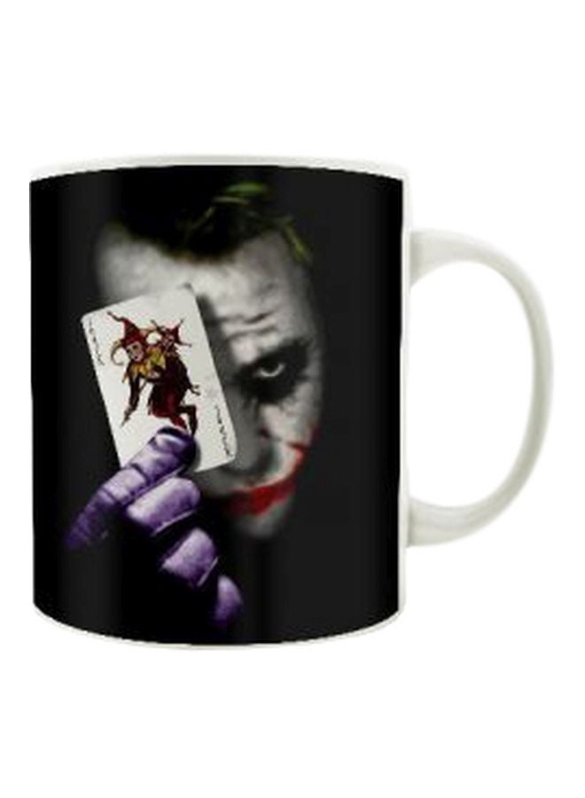 PrinTech - Joker Printed Ceramic Mug Black/White/Purple Standard - Image 1