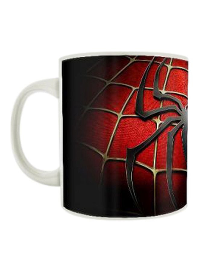 PrinTech - Spider Man Printed Mug Red/Black/White - Image 1