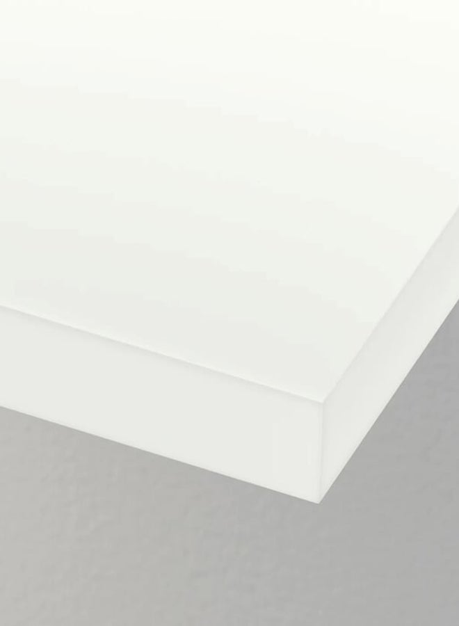 ZENHOME Wall-Mounted Shelves White 30X26centimeter - Image 3