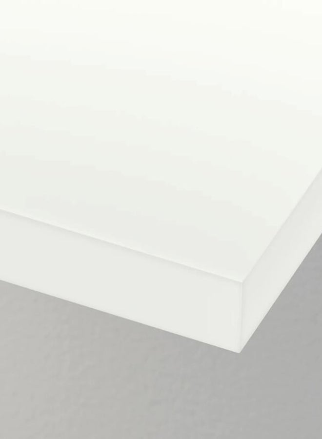 زين هوم أرفف مثبتة على الحائط أبيض 110X26سم  - Image 3