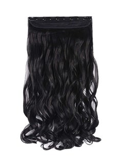 Curly 3/4 Full Head Clip On Hair Extension With 5 Clip Black 20inch - v1567764482/N29313551A_1