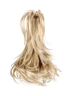 OneDor Clip On Ponytail Hair Extension Golden Blonde 12inch 