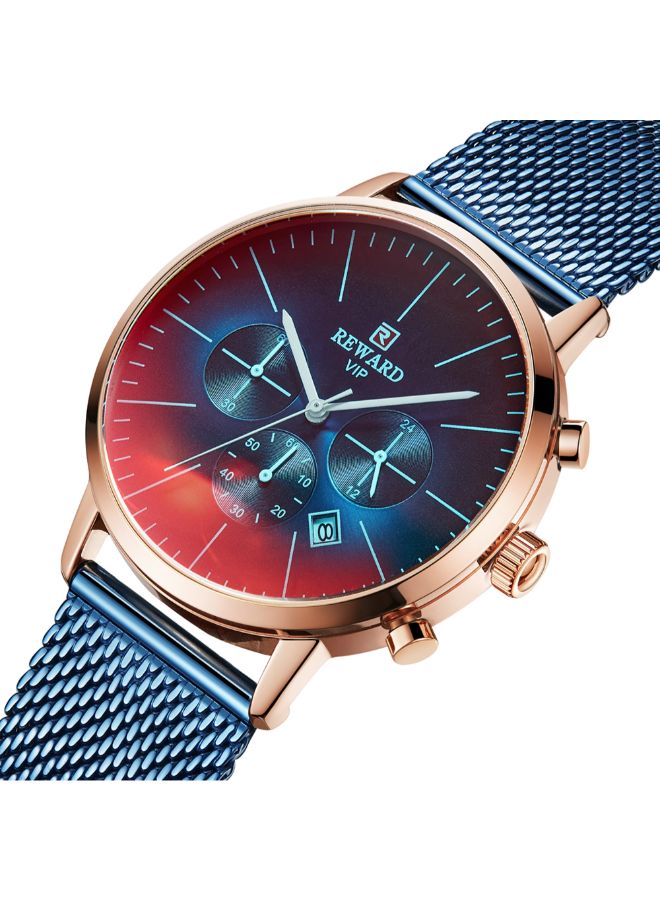REWARD - Men's Stainless Steel Analog Watch With Date Display RD82004M - Image 1