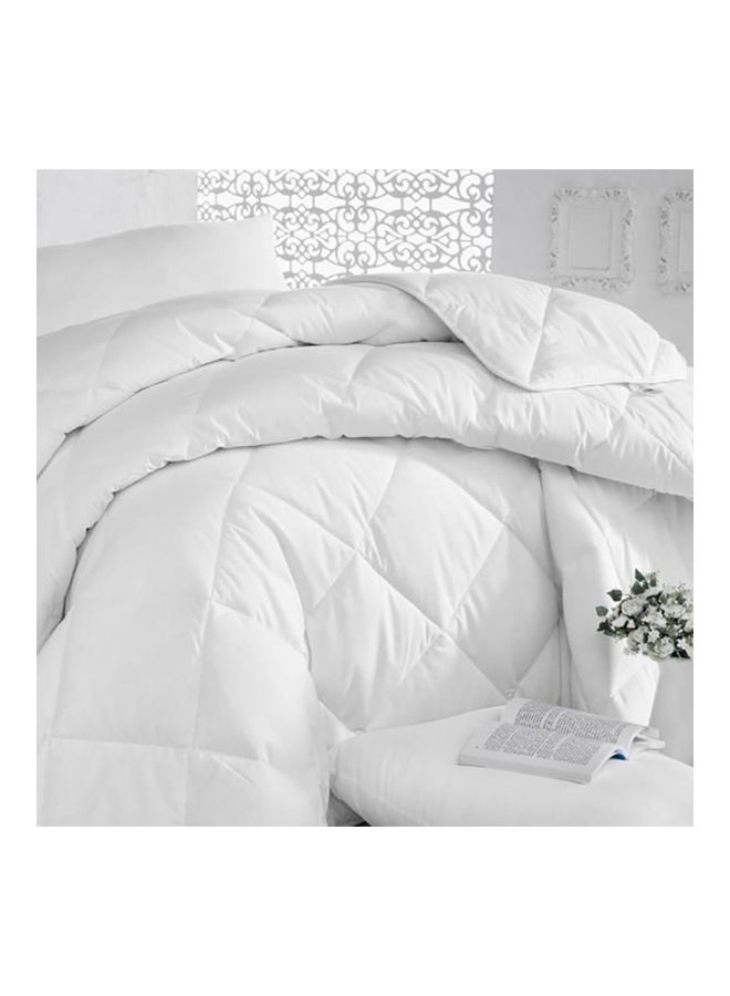 مفروشات الحبيب لحاف تركي محشو بالقطن cotton أبيض 260x240سم