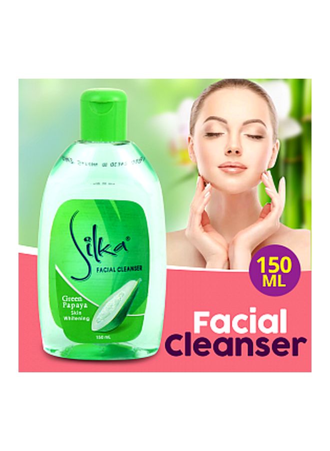 Silka Green Papaya Facial Cleanser 150ml - Image 3