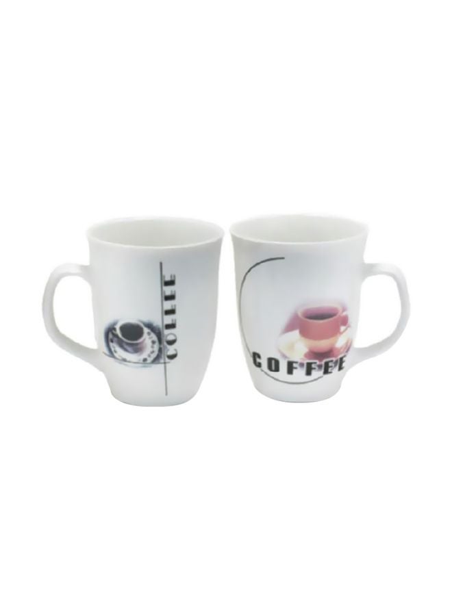 Printed Ceramic Mug White/Black/Pink - v1567776187/N29811054A_1