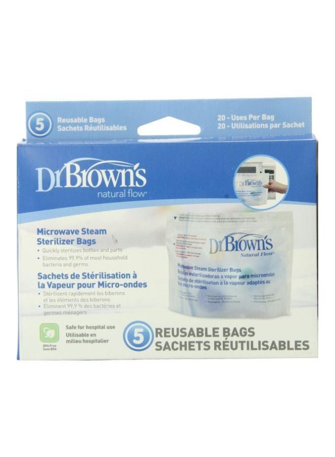 Dr. Brown’s Microwave Steam Sterilizer Bags  - Image 1