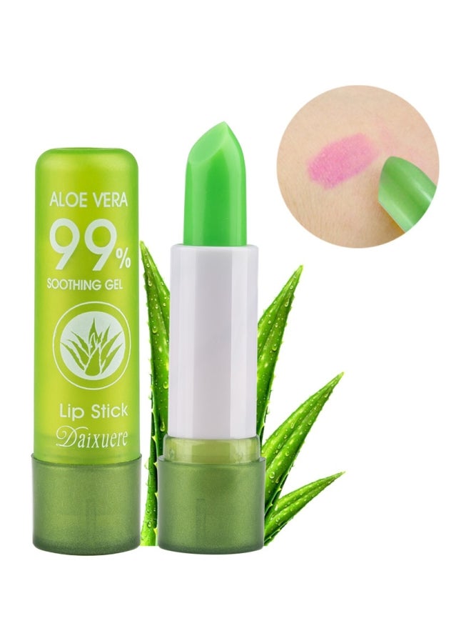 Generic Aloe Vera Soothing Gel Color Changing Lipstick Green/Pink - Image 2