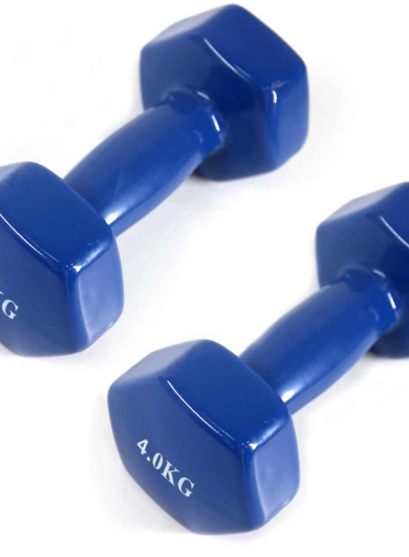 Generic Set Of 2 Fitness Dumbbells - 2 x 4 kg 2 x 4kg  - Image 2