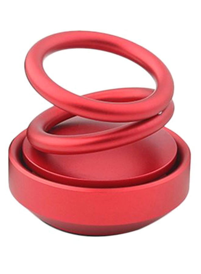 Double Ring Suspension Rotating UFO Aroma Car Air Purifier - Image 1