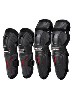 4-Piece Adjustable Protector Knee Pads And Elbow Pads Set