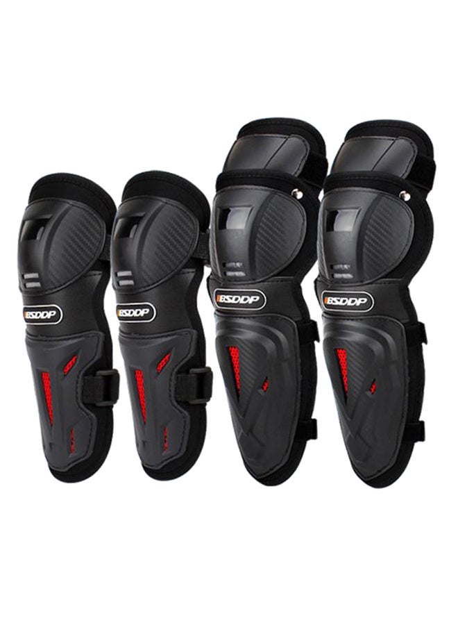 Generic - 4-Piece Adjustable Protector Knee Pads And Elbow Pads Set - Image 1