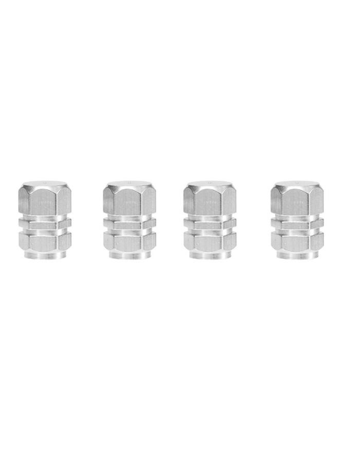 Generic 4-Piece Car Wheel Tires Stem Airtight Cap Set 