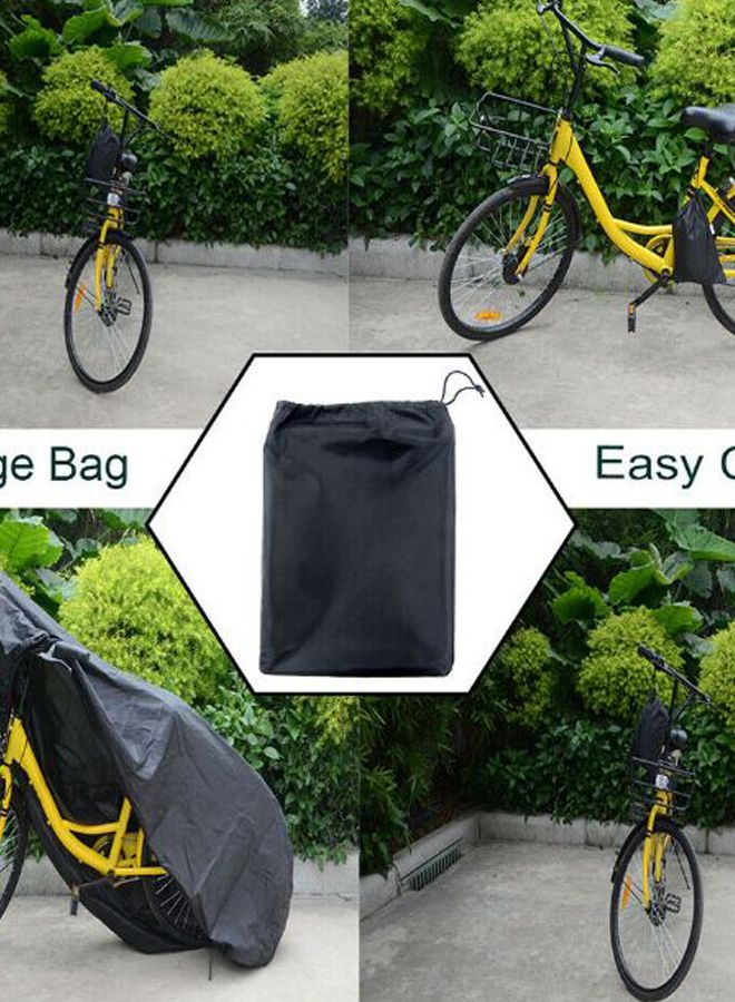 Waterproof Mountain Road Bike Protecting Cover With Lock Hole - Image 2