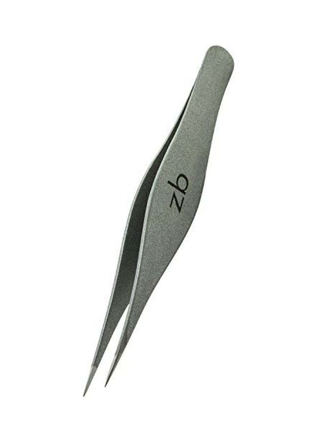 Zizzili Basics Ingrown Hair Tweezers Silver - Image 1