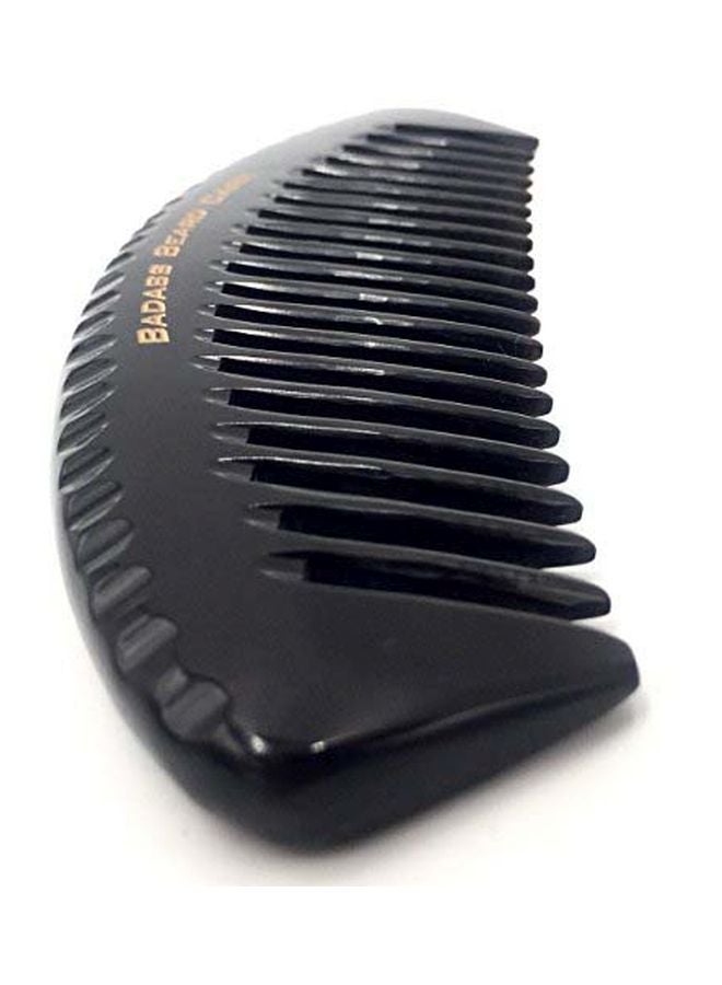 Badass Beard Care Wide Tooth Comb Black - Image 3
