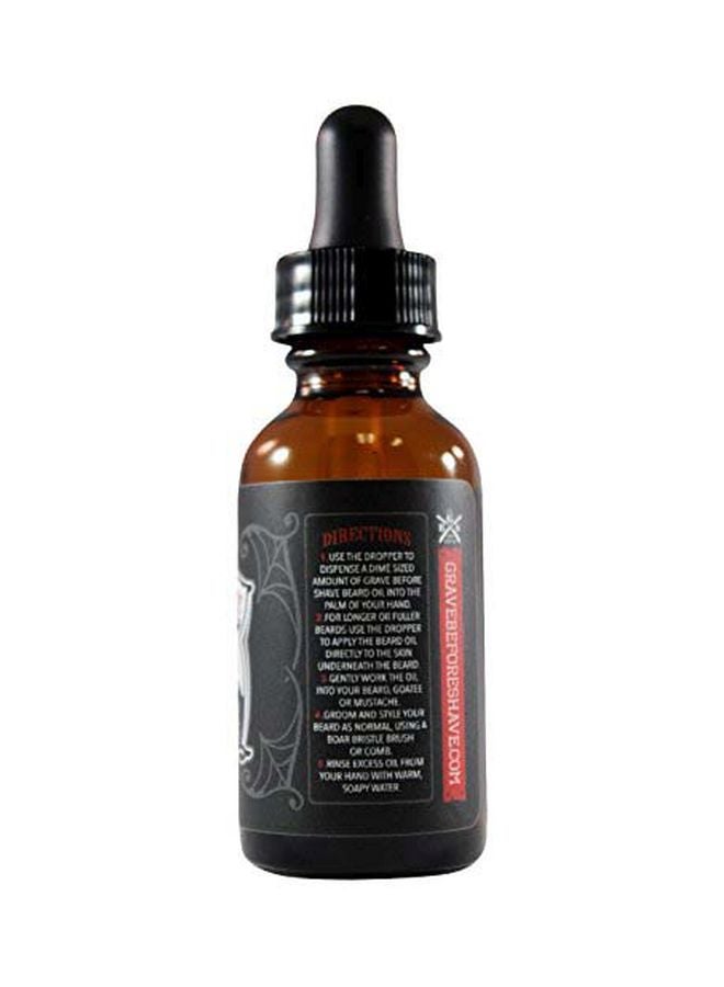 GRAVE BEFORE SHAVE Bay Rum Scented Beard Oil - Image 2