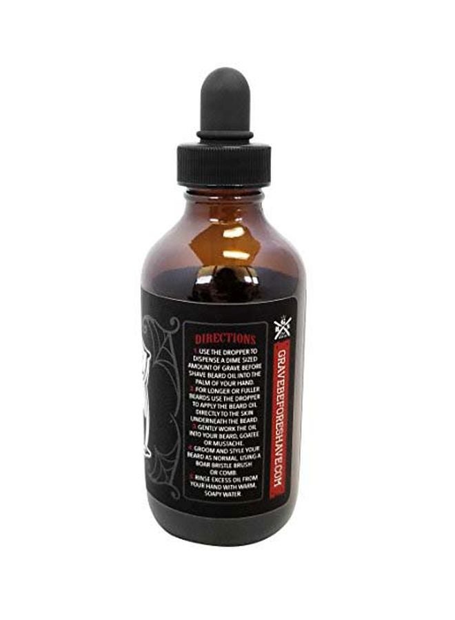 GRAVE BEFORE SHAVE Bay Rum Scented Beard Oil - Image 3