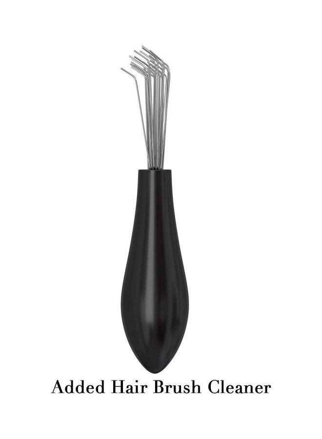 TRULY GENUINE STOCKHOLM Nylon Pin Boar Bristle Hair Brush Black  - Image 3