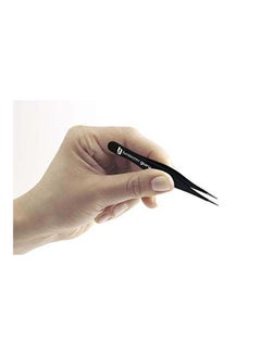 Tweezer Guru Professional Splinter And Tick Removal Tweezer Black  - Image 2