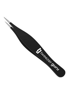 Tweezer Guru Professional Splinter And Tick Removal Tweezer Black  - Image 1