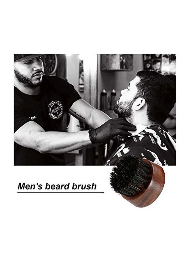 BFWood - Beard Brush Black/Brown - Image 1