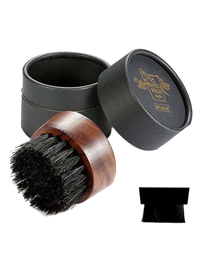 BFWood - Beard Brush Black/Brown - Image 1