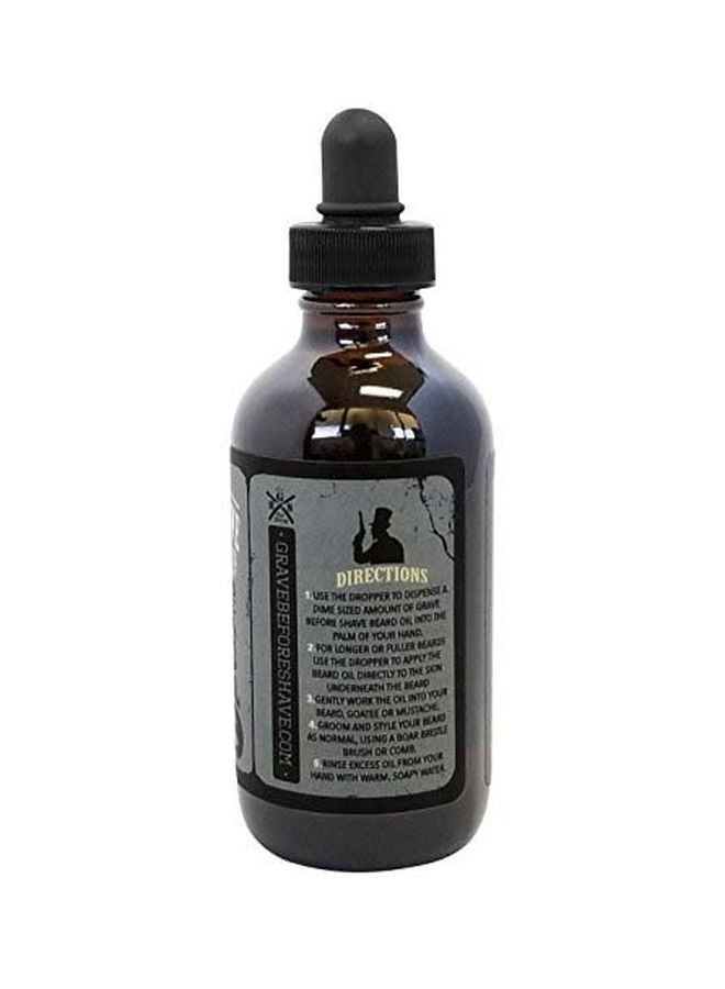 GRAVE BEFORE SHAVE Gentlemen's Blend Beard Oil - Image 3