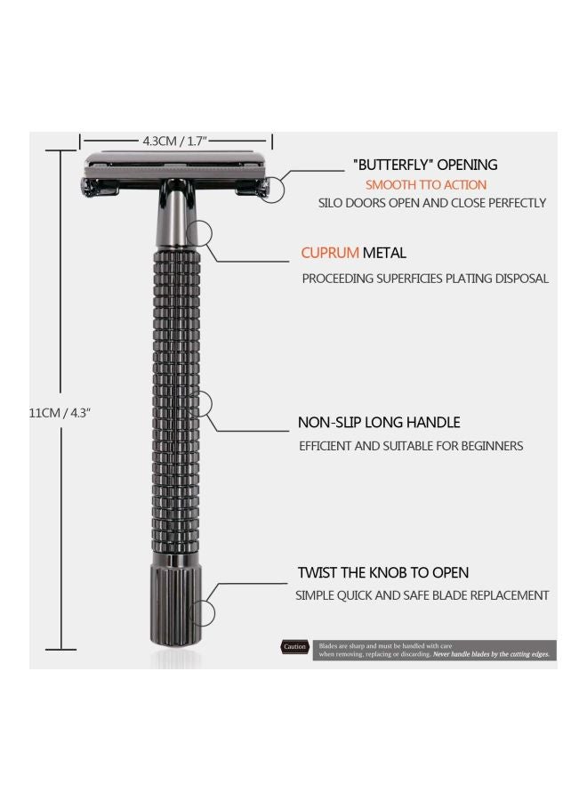 WeiShi Double Edge Safety Razor Silver  - Image 2