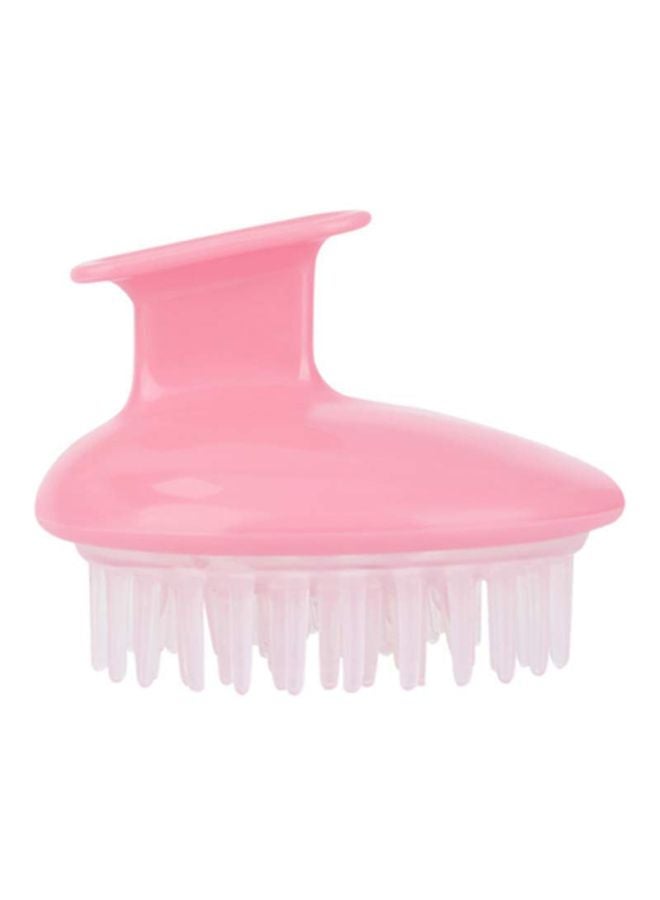 Iyaan Detangler Hair Scalp Massager Brush Pink/Clear - Image 1