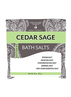 Soothing Touch Herbal Therapy Cedar Sage Bath Salts  - Image 1