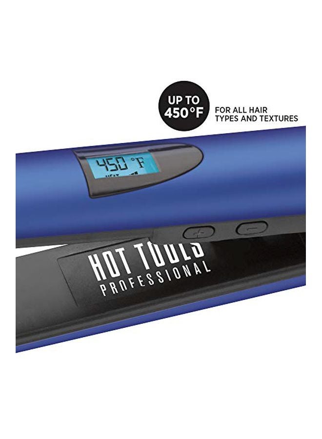 Hot Tools - Professional Salon Flat Iron Radiant Blue - Image 1