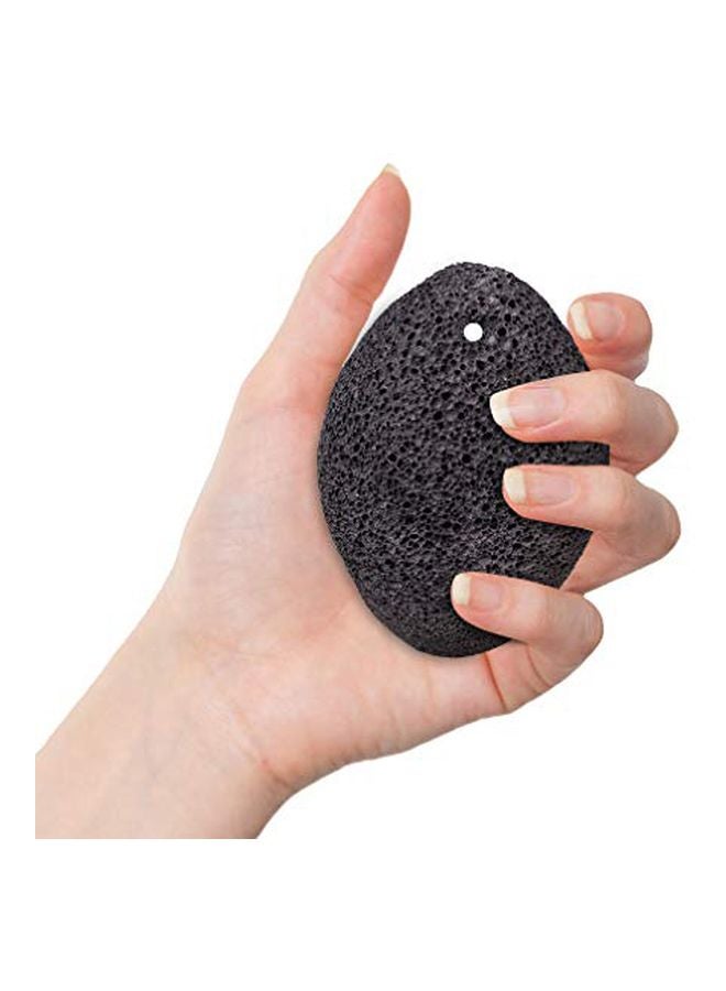 KuuCare Natural Earth Lava Pumice Stone Black - Image 3