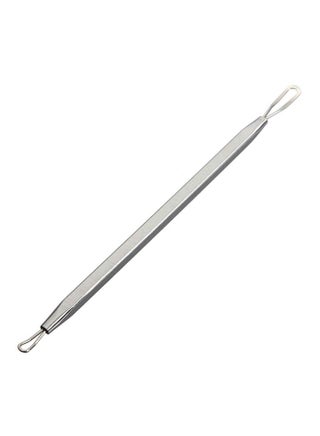 Double Loop Blackhead Remover Pimple Extractor Silver 5.1inch - v1567839806/N29299594A_1