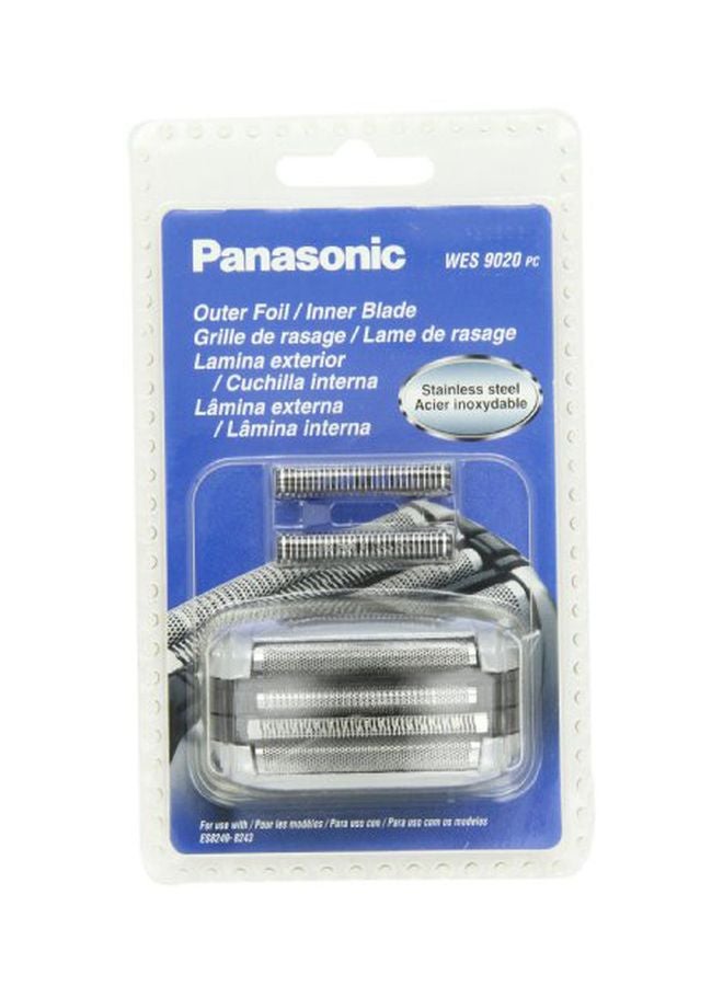 Panasonic Stainless Steel Replacement Blade WES9020PC Electric Razor Silver - Image 1
