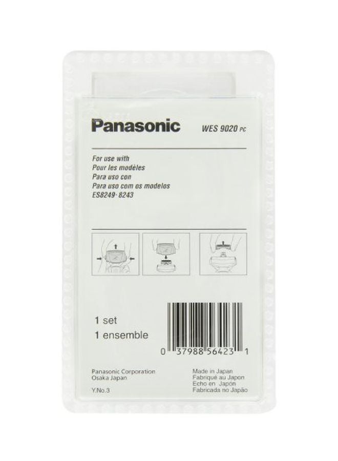 Panasonic Stainless Steel Replacement Blade WES9020PC Electric Razor Silver - Image 3